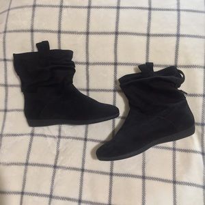 Black Suede Boots